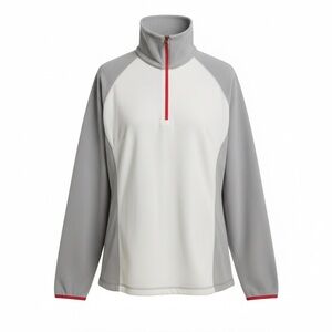 Columbia Soft Gray Fleece Jacket